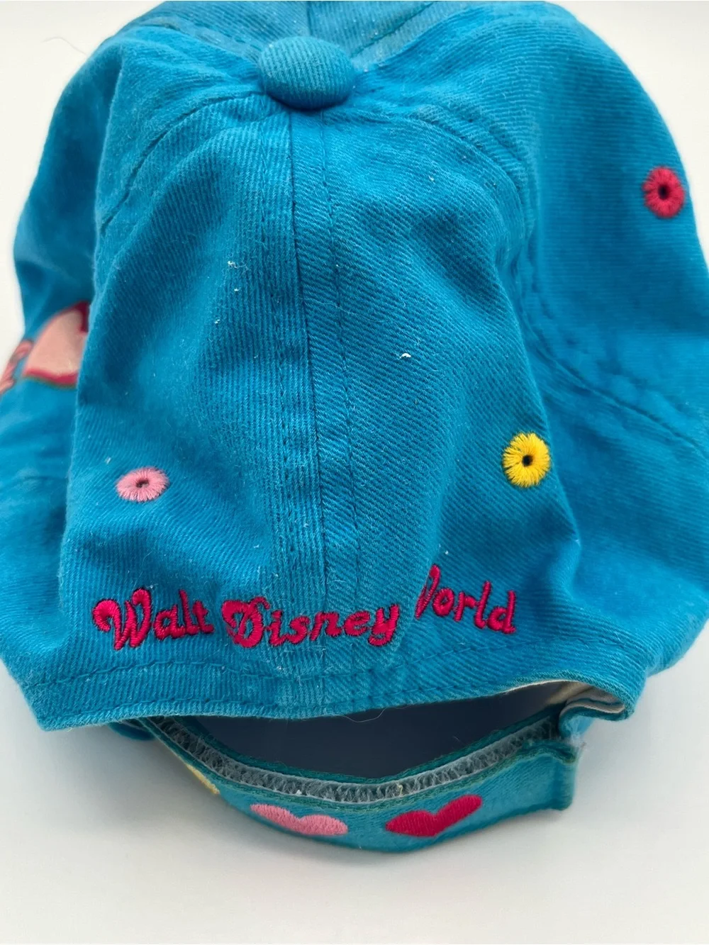 Vintage Disney Minnie Mouse Simply Adorable Girls Adjustable Baseball Hat